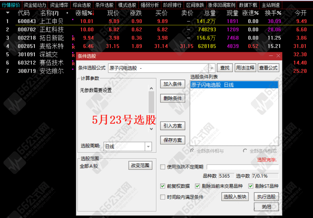 十二星座之“射手竞价”排序选股指标 无加密源码 可历史回测 信号不漂移